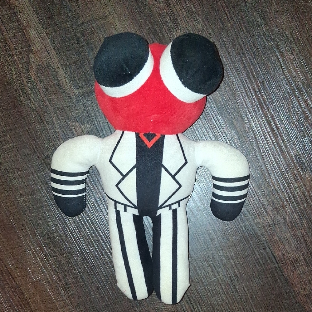 Red" Plush Toy From The Roblox Game Rainbow Friends